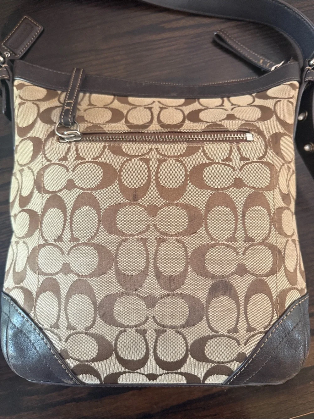 Coach Bleecker Signature Bucket/Duffle Bag